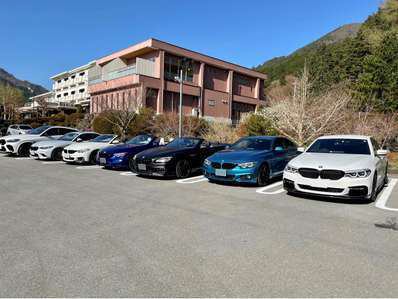 春のbmw オフ会 ご来館 足和田ホテル