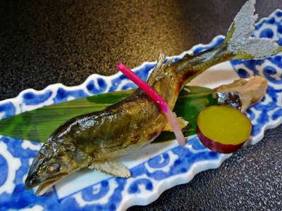 月見月 のお献立 焼物 下呂温泉 懐石宿 水鳳園 すいほうえん 公式