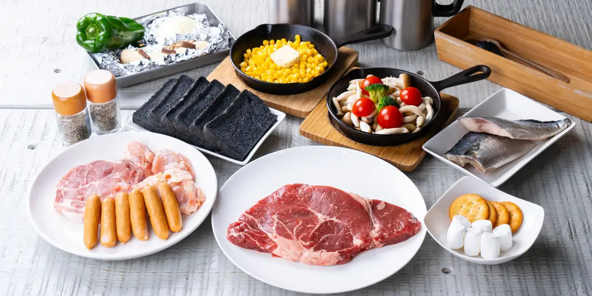 『スタンダード』ＢＢＱグランピング　1泊2食付き　コンテナハウス・トイレ付・定員4名