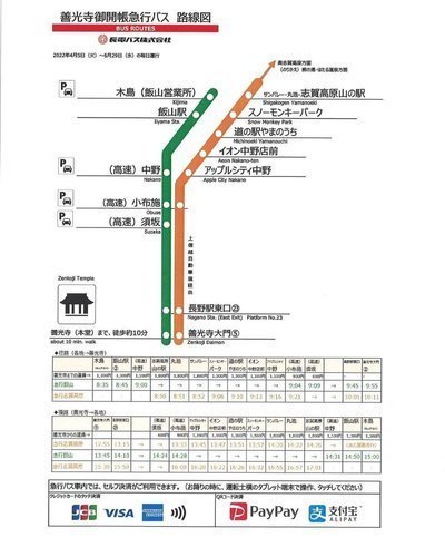 志賀高原から善光寺御開帳へ急行バス運行 4 5 志賀高原 白い温泉 渓谷の湯