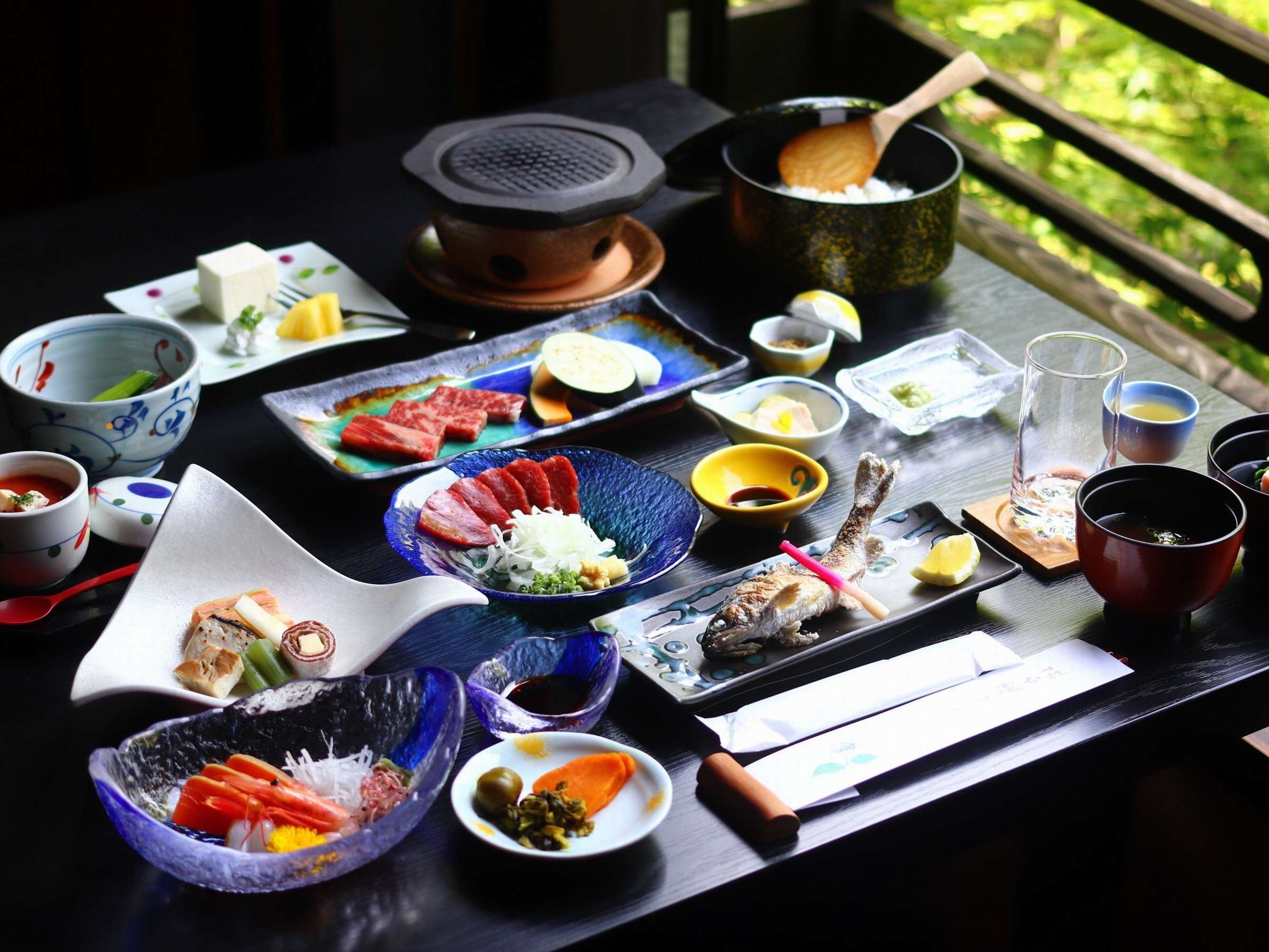 お料理 旅館湯本荘