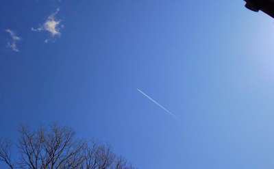 青い空 蒼い空 碧い空 鉄板焼の宿 菊