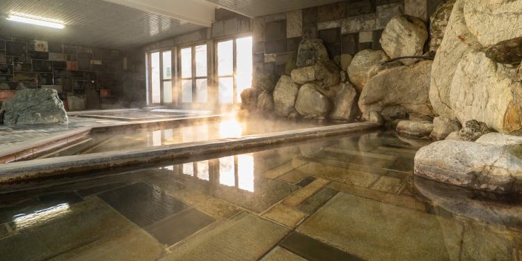 湯けむり 薬師の湯 | 『大町温泉 ねるだけ』～THE HAKO