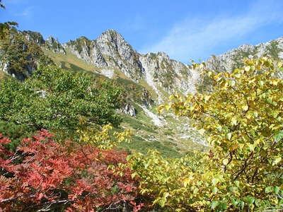 信州おすすめの紅葉 中央アルプス駒ヶ岳千畳敷カール 別所温泉 旅の宿 南條