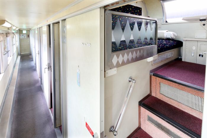 ブルートレイン A個室タオル