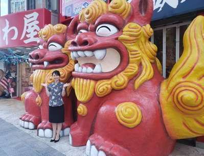 大きなシーサー 2対 巨大シーサー！ | ココシャスモンパ