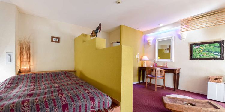 客室 湯原温泉 我無らん