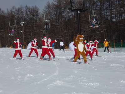 草津温泉スキー場 クリスマスイベント開催 草津温泉 喜びの宿 高松