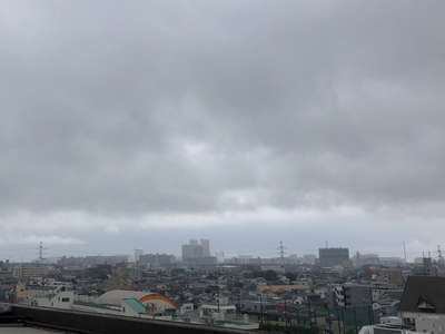 本日の天気は曇り時々雨 浦安ビューフォートホテル