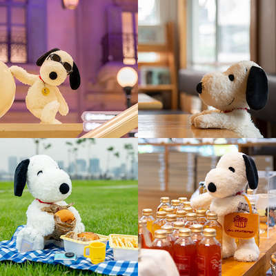 SNOOPY【ポーズぬいぐるみ】 | キャッスルイン小牧