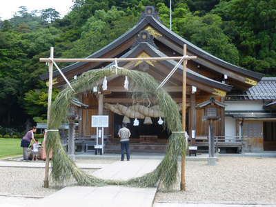 出雲大社北島国造館 夏越の祓（大祓）  日本三美人の湯 湯元 湯の川