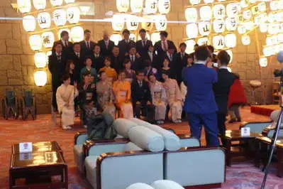 33歳の歳祝いにお越し頂きました 有難う御座います プラザホテル山麓荘