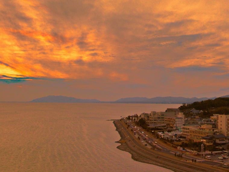 宍道湖の夕景について | なにわ一水