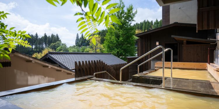 南城苑の温泉 黒川温泉 旅館 南城苑