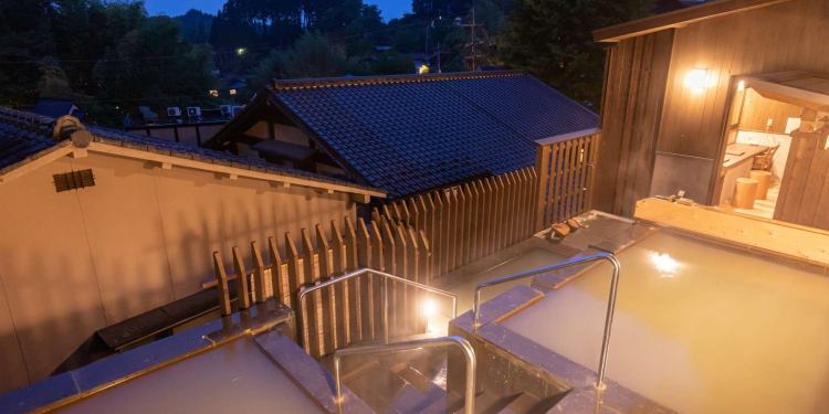 南城苑の温泉 黒川温泉 旅館 南城苑