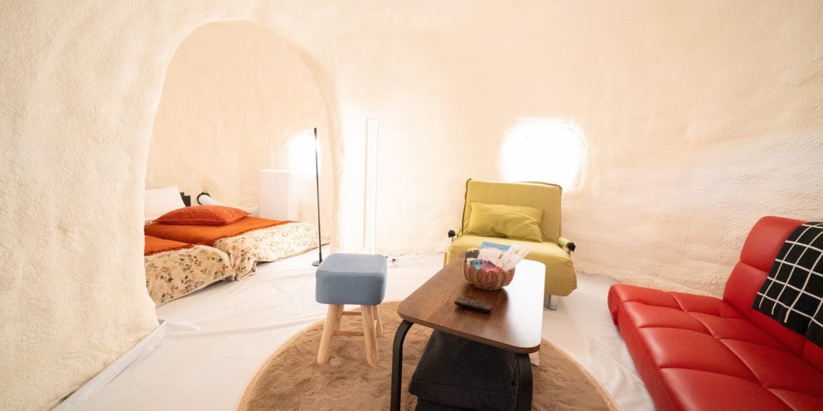 『基本』　持ち込みセルフグランピング（素泊まり）　専用露天風呂付き　1組貸切