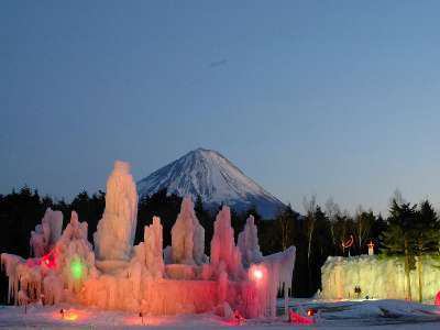 おとなり 西湖 の冬イベント紹介 花水庭おおや