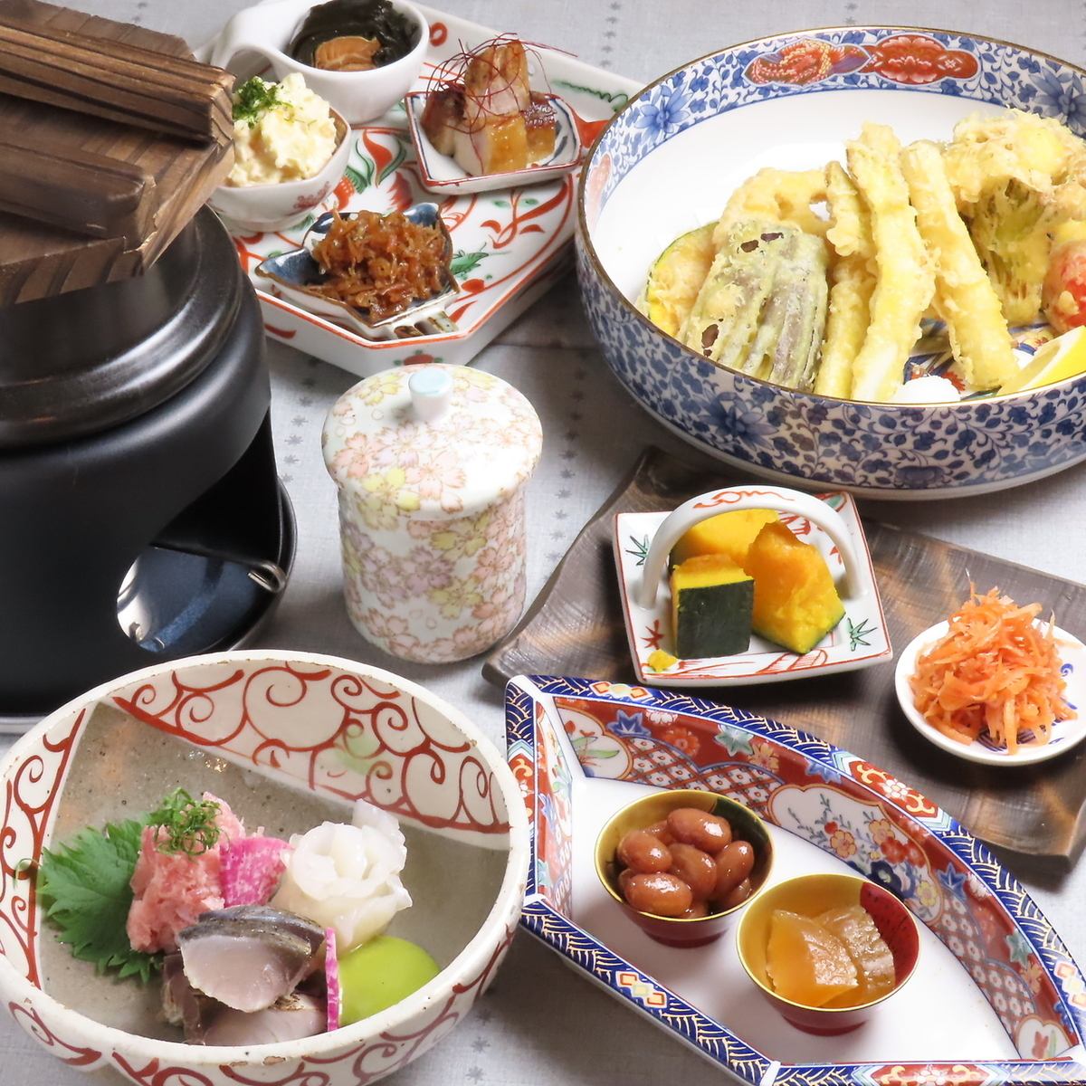 天ぷら×おばんざい×日本酒　宴会もOKの和み居酒屋