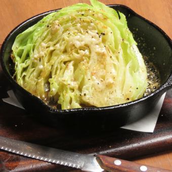 Iron plate anchovy cabbage