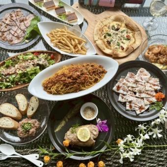 ◇3時間プレミアム飲放◇贅沢食材たっぷり【リッチコース】全10品5,500円