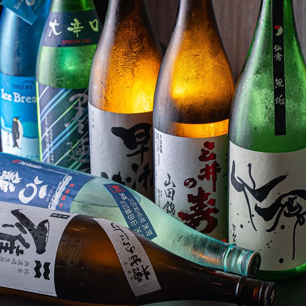 バラエティ豊かな焼酎◎