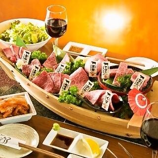 ≪仅烹饪≫ [单船套餐] 19道菜品总计5,000日元（含税）