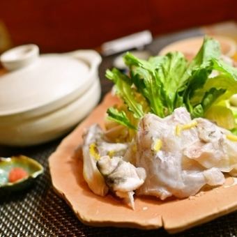 ◆虎河猪肉套餐 5,000日元（含税5,500日元）
