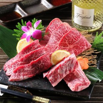 [Premium all-you-can-eat] 110 luxurious dishes including A5 Wagyu beef ribs, thick-cut premium tongue, and even seafood, for 120 minutes for 5,980 yen!