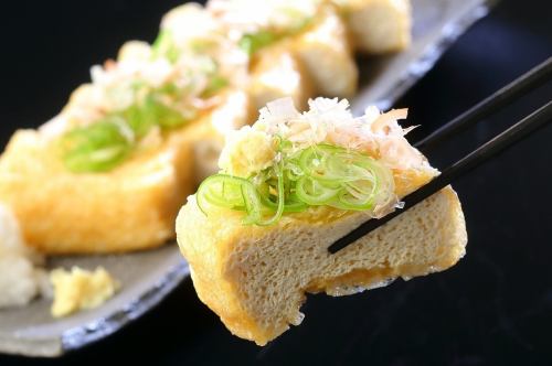 Niigata specialty jumbo fried tofu (Matsubei)
