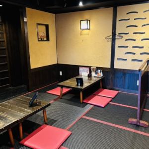 広々としたお座敷席は、最大20名様まで対応可能なのでグループ利用にもぴったりですので各種ご宴会におすすめです。