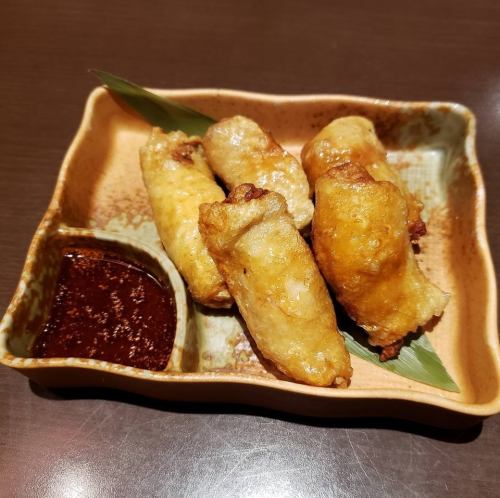 鶏皮ぎょうざ