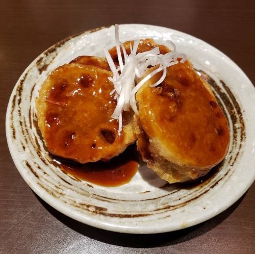 蓮根挟み揚げ