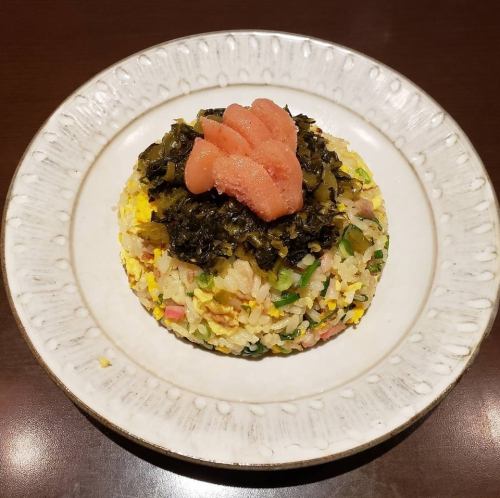 明太高菜焼飯