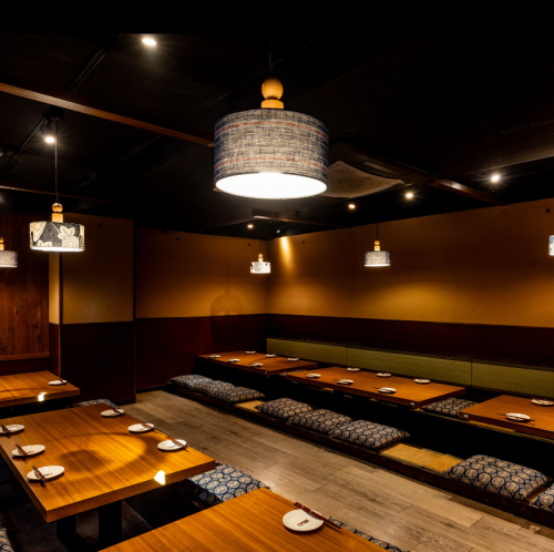 Perfect for large parties ◎ Private reservations available for groups of 20 or more!