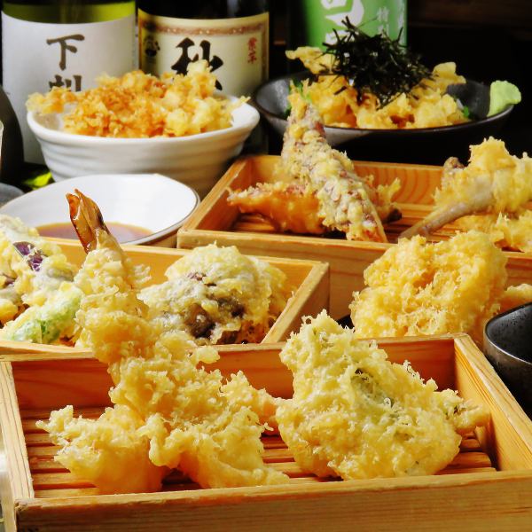 自慢の天麩羅