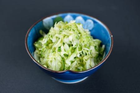 キャベツのお新香
