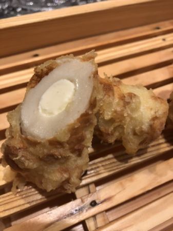 ちくわクリームチーズ