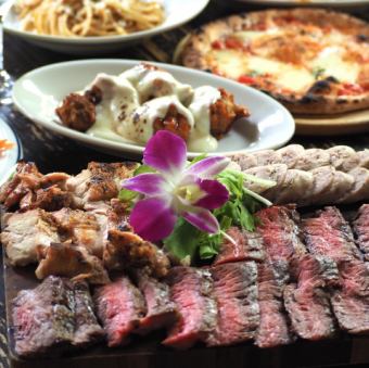 肉類和魚都可以享用的Gargotta套餐 ◇僅限餐食