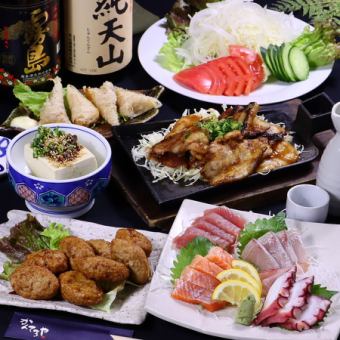 [From May 7th] Weekdays only (Sun-Thurs)] Perfect for parties! Reasonably priced course meal with assorted sashimi and more!