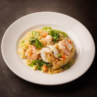 蟹チャーハン/海鮮チャーハン/海老チャーハン