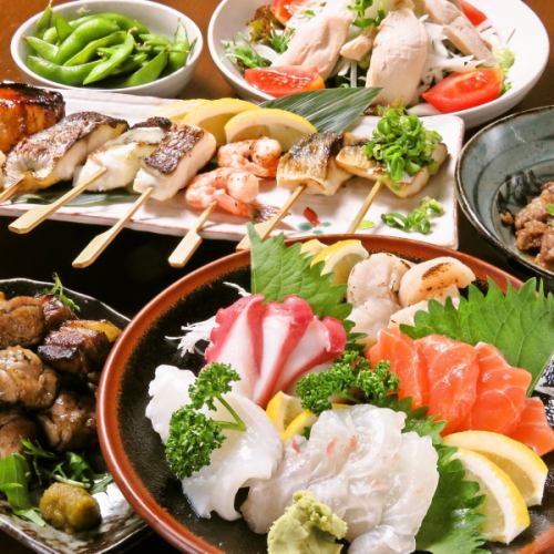 [Amazing number of dishes!] Many dishes including fish, meat, chicken, vegetables, etc.!