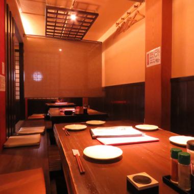 A private room for 8 people! Recommended for small parties.