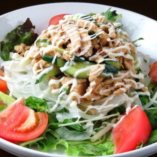 Yoshiyoshi Salad/Raw Ham Caesar Salad