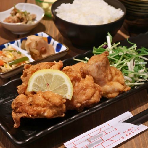 ≪当店名物≫とりからランチ