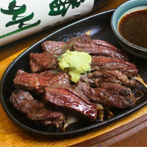 【今、おすすめしたい一品】しっかり赤身感のあるお肉を味わう！『ハラミステーキ』1,452円