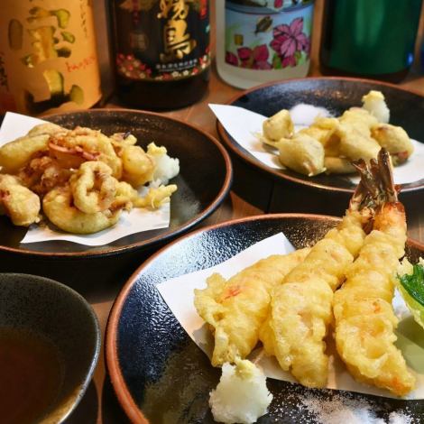 【今、おすすめしたい一品】サクッと軽い衣に、ぷりっとうまみが弾ける「タコ、げそ、海老」天ぷら