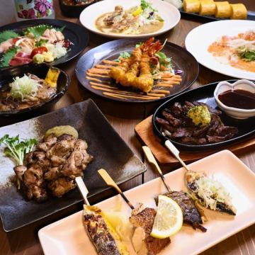 【加古川 串焼きだいにんぐ良々】11月は感謝祭！人気5品39%OFF＆冬の味覚で忘年会も受付中！