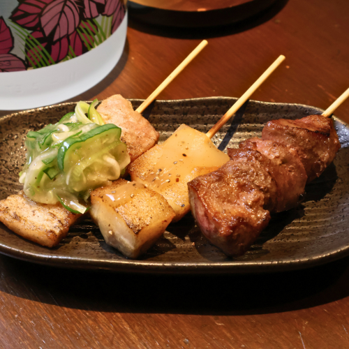 【新作豚串】豚トロ/ネギ塩豚カルビ/豚タン