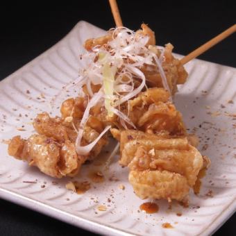 Buruno chicken skin skewer (1 piece)