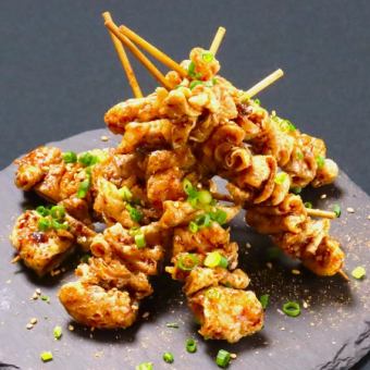 Bururu Chicken Skin Skewers